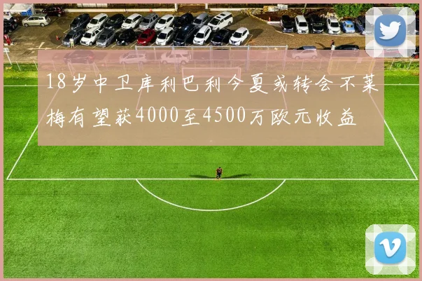 18岁中卫库利巴利今夏或转会不莱梅有望获4000至4500万欧元收益